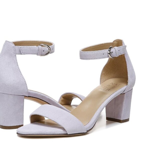 NATURALIZER Vera Ankle Strap Sandal In Iced Lilac - Picture 12 of 13